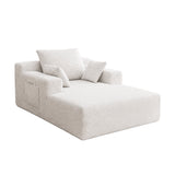 71.65'' Corduroy Chaise Lounge Sofa