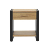 Wood Nightstand, Bedside Table