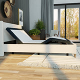 Model 3 Adjustable Base Queen: Zero Clearance Bed Frame with Wireless Remote - Grey