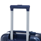 ABS Spinner Luggage Set with Combination Lock - Navy