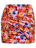 Isabel Marant Orange Polyamide Miniskirt Women