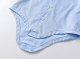 stylesilove Infant Baby Boys Blue Bowtie Romper and Plaid Shorts, Star Suspenders Gentleman Suit 3pcs Outfit