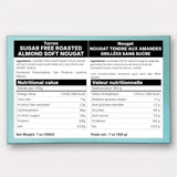 Andy Anand Sugar-Free & Gluten-Free Roasted Almond Nougat Brittle, 7 oz – Diabetic-Friendly Italian Torrone, Keto-Friendly Gourmet Gift Box
