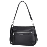 Over Earth Soft Genuine Leather Crossbody Bags for Women Medium Shoulder Purses Hobo Handbags with Multi Pockets