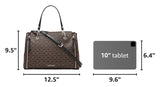 Calvin Klein Bubble Lamb Novelty Organization Satchel