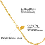 Premium Gold-Plated Stainless Steel Jewelry – Tarnish-Resistant & Waterproof From UNCLE LOL