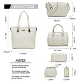 2E-youth Designer Purses and Handbags for Women Satchel Shoulder Bag Tote Top Handle Bag