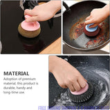 10pcs Cleaning Ball Brush Cleaning Brush Kitchen Cleaner Dish Brush Kitchen Scrubber Kitchen Helper Washing Brush Steel Wire Ball Scrubber Wire Brush Dish Towel Kitchen Accessory