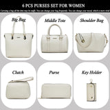 2E-youth Designer Purses and Handbags for Women Satchel Shoulder Bag Tote Top Handle Bag
