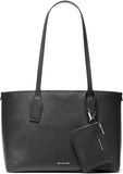 Michael Kors Women's Charlie Medium Tote With Zmall Zip Case