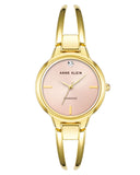 Women's Elegant Diamond Accent Watch – Stainless Steel Quartz Bracelet Watch