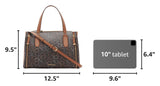 Calvin Klein Bubble Lamb Novelty Organization Satchel