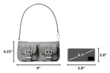 Michael Kors Zoe Small Convertible Pouchette