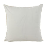 Fennco Styles Metallic Foil Print Grid Throw Pillows 18"x18"