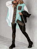 Loose-fitting Casual Long-sleeve Plus-size Shirt