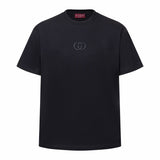 Gucci GG T-Shirt Without Collar 'Black' – Luxury Cotton Tee