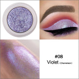 Mashed Potatoes Eye Shadow Metal Chameleon Makeup Palette Shimmer Pigment Single Color Eye Shadow Shine Diamond Shadow