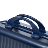 ABS Spinner Luggage Set with Combination Lock - Navy