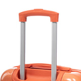2 Pc PC Spinner Wheel Luggage Set with Lock - Gradient Blue Red