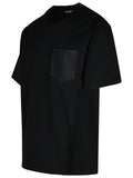 Dolce & Gabbana Black Cotton T Shirt