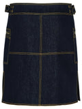 Etro Dark Blue Denim Miniskirt Women
