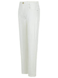 Eleventy White Cotton Pants Men