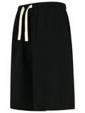 Palm Angels Black Cotton Bermuda Shorts Men