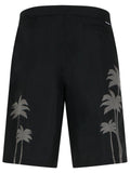 Palm Angels 'Palms' Black Polyester Swimsuit Men