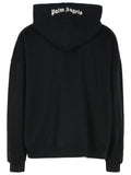 Palm Angels Black Cotton Sweatshirt Men