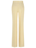 Sportmax 'Orario' Ivory Viscose Trousers Women