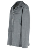 Jw Anderson 'Rugby' Grey Denim Shirt Women