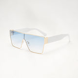 Square Metal Frame Sunglasses – Hip-Hop European Fashion
