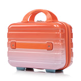 2 Pc PC Spinner Wheel Luggage Set with Lock - Gradient Blue Red