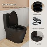1.28/0.8 GPF Siphonic Flush One-Piece Toilet