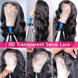 Human Hair Lace Front Wig Body Wave 13×4 Lace Frontal Wigs 4×4 Lace Closure Wigs