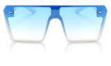 NEW Top Oversized Square Modern  Woman And Ladies Fashion Retro Gradient Sunglasses With  Big Frame And  Vintage Eyewear UV400 Protection