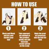 Hair Growth Oil, Strengthens And Strengthens Hair Essential Oil Softens And Moisturizes Hair And Thickens Hair Nutrient Solution