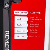 REVLON Perfect Heat Triple Ceramic Barrel Hair Curling Iron 1-1/4 inch