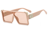 New Design New Stylish New Classic New Black & White Square Shape Sunglasses For Women New Fashionable Branded & Oversized Sun Glasses For Men New Luxury Shades Sunglasses For Men & Women