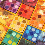 Glitter Eyeshadow 54 Colors Gemstone Eyeshadow Palette Highly Pigmented Mattes Glitter Shimmers Naked Smokey Cream Powder Blendable Long Lasting Waterproof Colorful Professional Makeup Palette