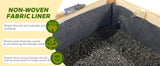 Solid Fir Wood Raised Garden Bed with Liner