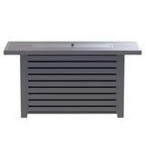 Propane / Gas Outdoor Fire Pit Table With Lid