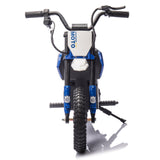 24V Electric Motocross Ride-On Motorcycle for Kids Ages 5-12