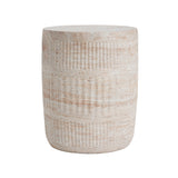 Outdoor/Indoor Lightweight Concrete Side Table