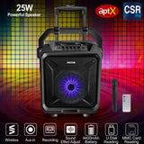 Portable Wireless Party Speaker with Disco Lighting