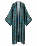 Free Spirit Printed Silk Kaftan