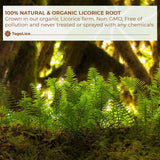 Premium Licorice Root Tea Bags, 100% Natural, Pure Licorice Root, Eco-Conscious Tea Bags, Licorice Root Herbal Tea, Licorice Root Tea. No Sugar, No Caffeine, No Gluten, Vegan