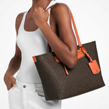 MICHAEL Michael Kors Jet Set Travel Medium East West Top Zip Tote