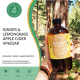 Adaptogen Powered Moringa Vinga Herbal Tonic with Apple Cider Vinegar – 32 oz