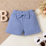 stylesilove Infant Baby Girls Floral Print Short Sleeve Bodysuit & Shorts & Headband 3pcs Set Spring Summer Romper Outfit